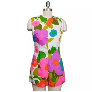 1960s Malia of Honolulu Romper